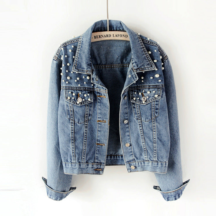 Women’s Self-Design Sleeveless Denim Jacket - Blue / S
