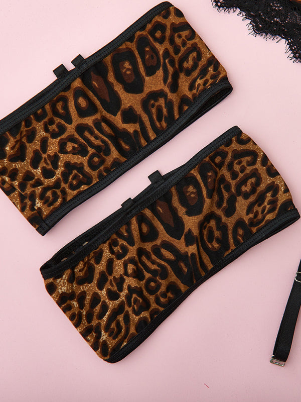 Women’s Sexy Lace Mesh Perspective Sexy Lingerie Set