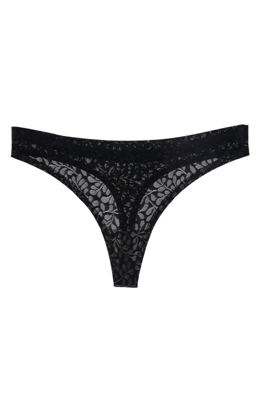 Women’s Simple Style Knit Panties for Four Seasons - Black / XS