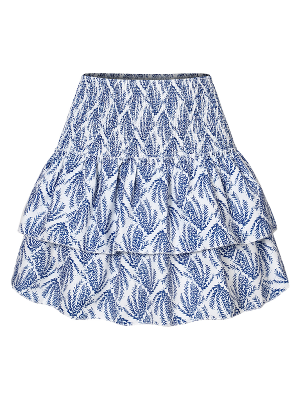 Women’s skirt pleated skirt ruffled printed skirt fashionable floral short skirt
