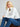 Women’s slim high collar long sleeve pullover sweater - White / F