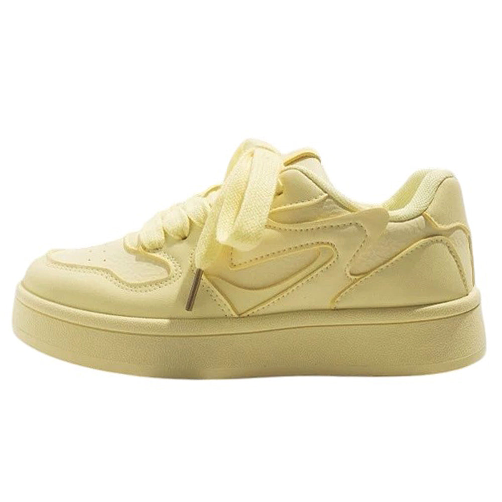 YELLOW SNEAKERS BRIGHTSTRIDE PASTEL SNEAKERS PAIR