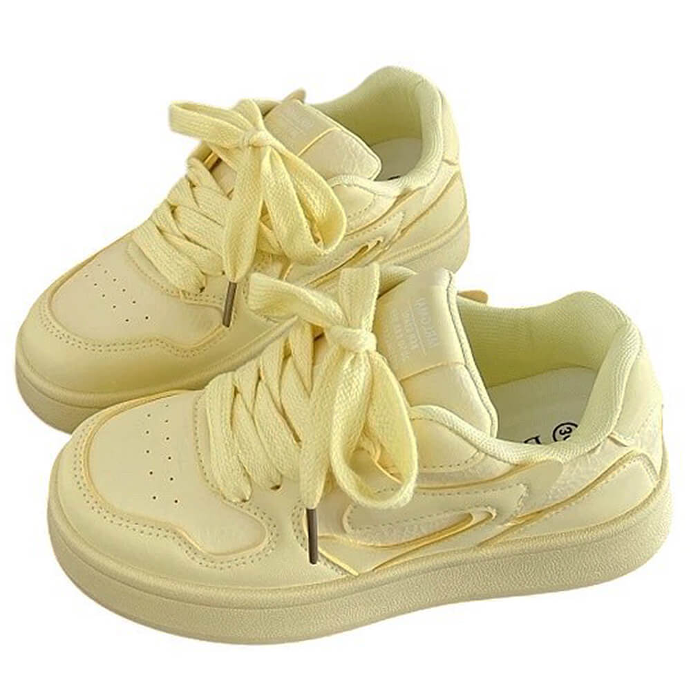 YELLOW SNEAKERS BRIGHTSTRIDE PASTEL SNEAKERS PAIR