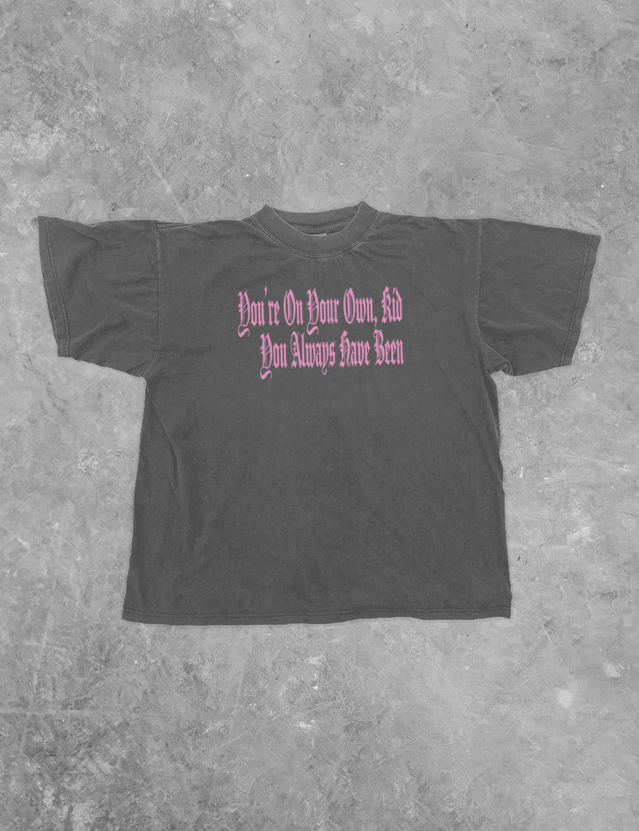Underground Original Design: You're On Your Own Kid Boxy Cotton TShirt