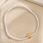 Trendy Heart Braided Adjustable Bracelet
